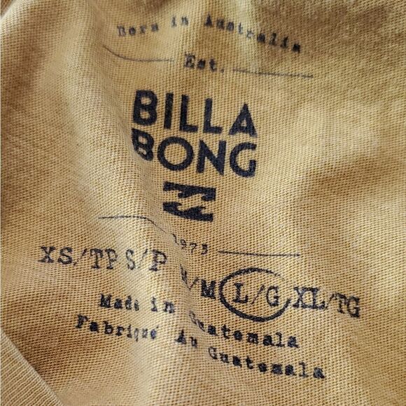 Billabong Chartreuse Surf T-Shirt - Picture 5 of 6